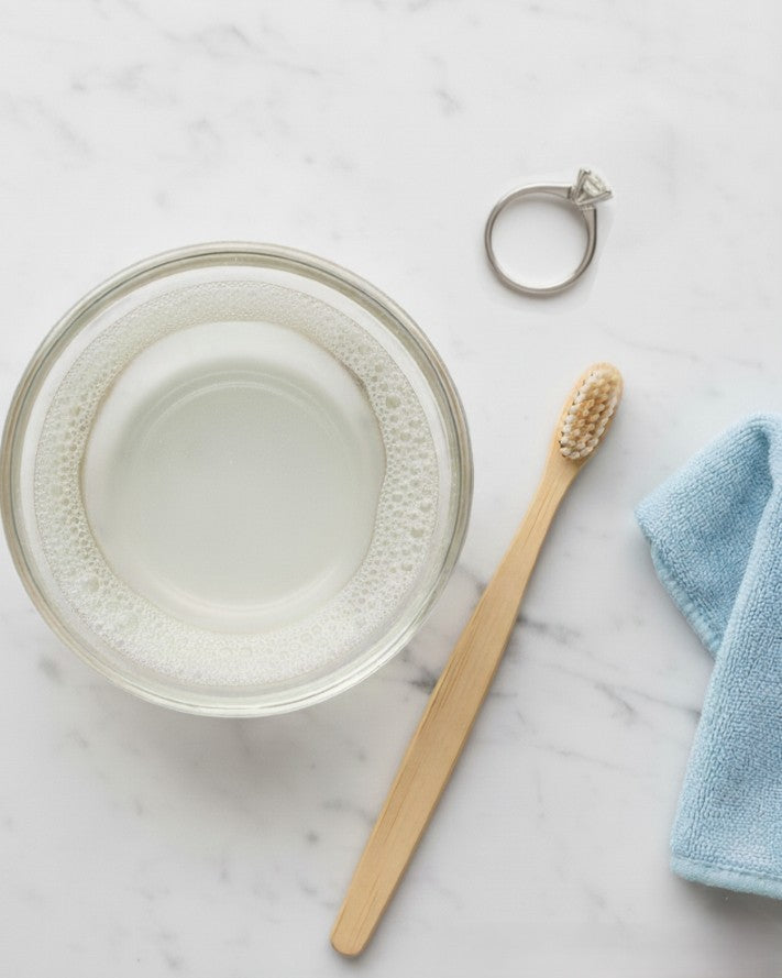 How to Clean Your Lab-Grown Diamond Ring at Home