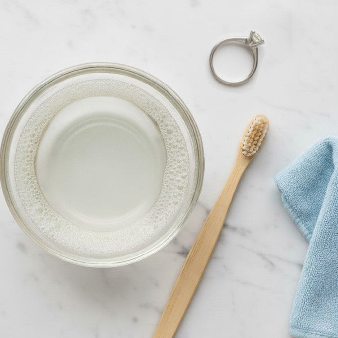 How to Clean Your Lab-Grown Diamond Ring at Home