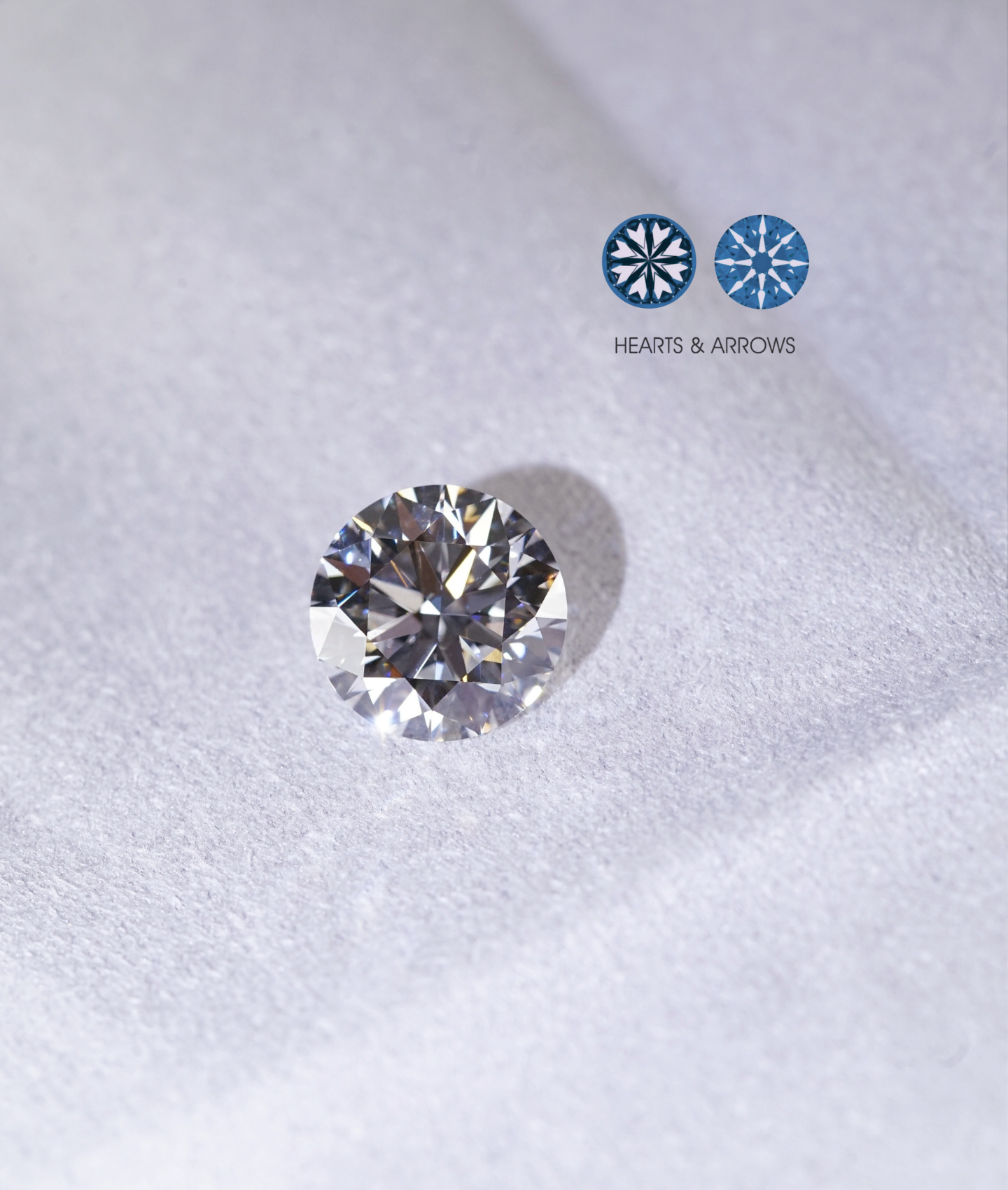 Hearts & Arrows Lab Grown Diamond