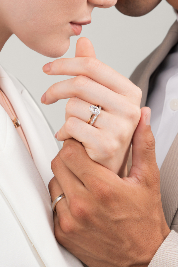 Matching Wedding Bands: Coordinating Rings for Both Partners