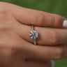 Ava, Round Brilliant Diamond Solitaire Ring