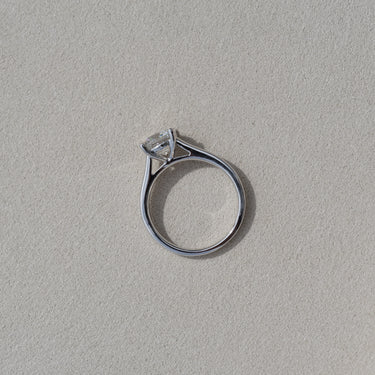 Ava, Round Brilliant Diamond Solitaire Ring