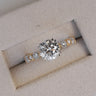 Amelia, IGI Vintage Milgrain Round Brilliant Diamond Ring