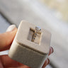 Amelia, IGI Vintage Milgrain Round Brilliant Diamond Ring