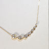 4.10ct Pear-Cut Lab Diamond, 18K Yellow Gold Keanis Signature Necklace