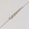 4.10ct Pear-Cut Lab Diamond, 18K Yellow Gold Keanis Signature Necklace
