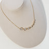4.10ct Pear-Cut Lab Diamond, 18K Yellow Gold Keanis Signature Necklace