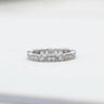 Heritage, 0.38ct Lab Diamond, PT950 Art Deco Milgrain Diamond Wedding Ring