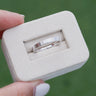 Heritage, PT950 Art Deco Milgrain Solid Wedding Ring