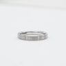 Heritage, PT950 Art Deco Milgrain Solid Wedding Ring