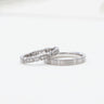 Heritage, PT950 Art Deco Milgrain Solid Wedding Ring