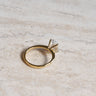 Lena, IGI 2.08ct D VVS2 Oval Cut Lab Diamond, 18K Yellow Gold Engagement Ring