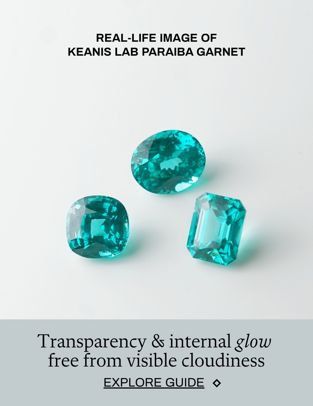 Lab Grown Paraiba Engagement Ring