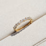 Rowena, 0.46ct Marquise Lab Diamond, 18K Yellow Gold Wedding Ring