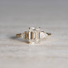 The Chapters, IGI 2.08ct Emerald Cut Lab Diamond, 18K Yellow Gold Engagement Ring