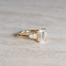 The Chapters, IGI 2.08ct Emerald Cut Lab Diamond, 18K Yellow Gold Engagement Ring