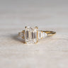 The Chapters, IGI 2.08ct Emerald Cut Lab Diamond, 18K Yellow Gold Engagement Ring