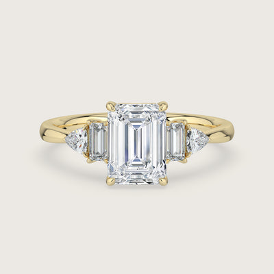 The Chapters, Emerald Cut Diamond Ring