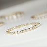 Emerald Cut Diamond Bezel Set Tennis Bracelet