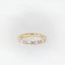 Evelisse, Baguette & Round Diamond Eternity Wedding Ring