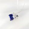 Toi-Et-Moi Sapphire & Diamond Necklace
