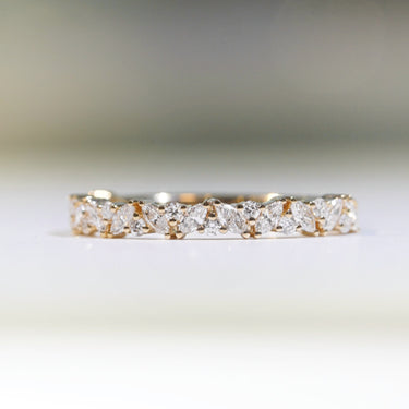 Rowena, Marquise Diamond Wedding Ring