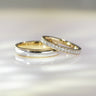 Unity, Two-Tone Milgrain Solid Wedding Ring