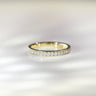 Unity, Milgrain Wedding Ring with Diamonds