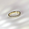 Unity, Milgrain Wedding Ring with Diamonds