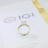 Lena, Oval Cut Diamond Solitaire Ring