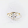 Lena, Oval Cut Diamond Solitaire Ring