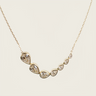 Keanis Signature Pear-Cut Diamond Dewline Necklace